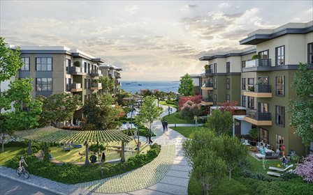 Nowoczesny 91 m² apartament z tarasem w Pendik mieszkanie Stambuł, Dumlupınar, Pendik, Stambuł