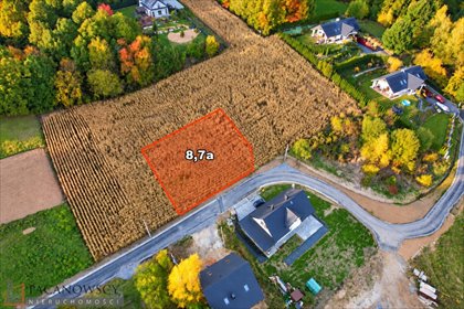 działka na sprzedaż 870m2 działka Wola Zachariaszowska