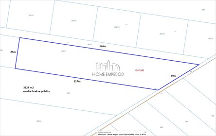 Działka 3 324 m² w Chylicach - zapraszam działka Chylice, Krzemowa