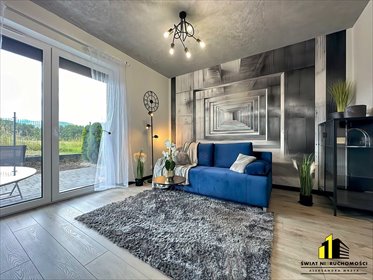 Nowoczesny apartament z ogródkiem, pełne wyposażenie mieszkanie Błatnia