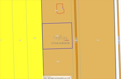 Działka 1500 m² z wodą, media przy granicy, plan MN działka Kotorydz, Zacisze