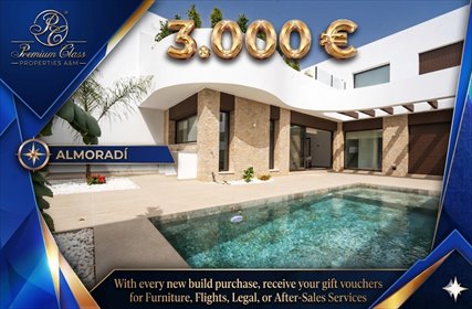 Nowoczesne wille z basenem w Las Heredades – 140 m² dom Las Heredades, Las Heredades