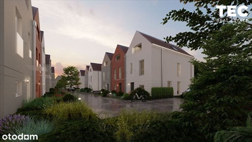 Ostatni segment z ogrodem 138 m² i panoramicznym oknem. dom Kraków, Podgórze, Jerzego Smoleńskiego