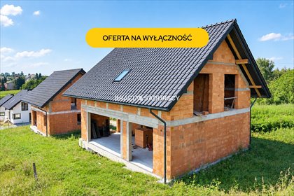 Dom w stanie surowym z 5 pokojami, 11 km od Krakowa - zapraszam dom Radziszów, Łanowa