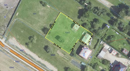 działka na sprzedaż 1300m2 działka Rogi, Polna