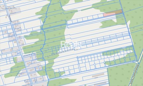 działka na sprzedaż 4257m2 działka Nowe Budy, Tęczowa