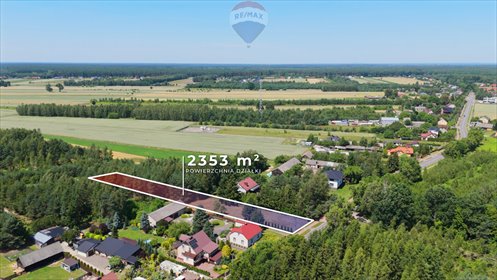 działka na sprzedaż 2353m2 działka Leszczydół-Nowiny, Wyszkowska