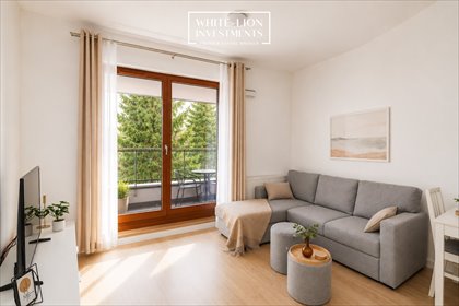 Do sprzedania nowoczesny 2-pokojowy apartament z dużą loggią i garażem mieszkanie Warszawa, Mokotów, Mariana Zdziechowskiego
