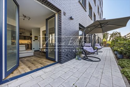 4-pokojowy apartament z ogródkiem w Wilanowie - polecam! mieszkanie Warszawa, Wilanów, Herbu Janina