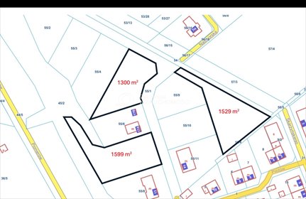Działka budowlana 1302 m² z mediami, blisko centrum Lęborka działka Lębork, Pilotów