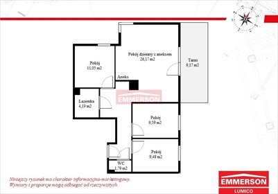 mieszkanie na sprzedaż 74m2 mieszkanie Kraków, Podgórze