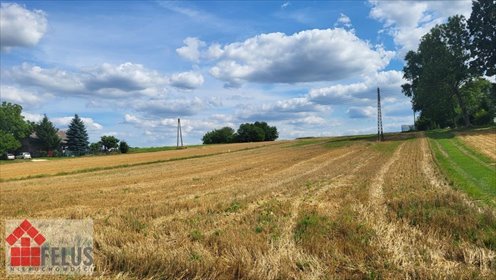 Działka rolno-budowlana 1600 m2 w Czuszowie, spokojna okolica działka Czuszów