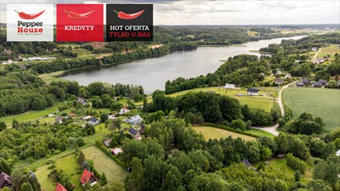 Sprzedam działkę 1499 m² z domkami nad jeziorem w Kaszubach działka Pierszczewko