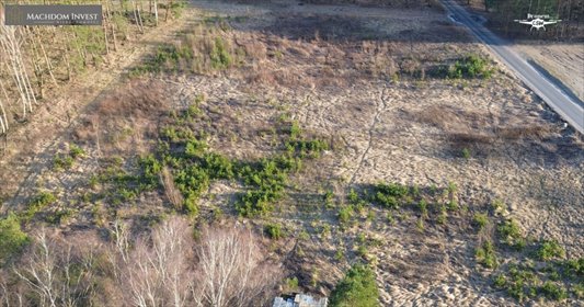 Działka 3695 m² przy lesie, blisko jeziora Stelchno działka Skrzynki