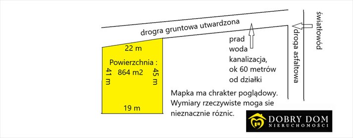 działka na sprzedaż 871m2 działka Brańsk