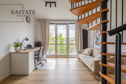 Dwupoziomowe mieszkanie 49 m², gotowe do wprowadzenia mieszkanie Pruszcz Gdański, Wojciecha Kossaka