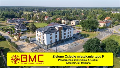 Nowe 2-pokojowe mieszkanie z balkonem i komórką polecam! mieszkanie Koszęcin, Jesienna