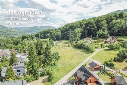 działka na sprzedaż 1098m2 działka Ustroń, Polana