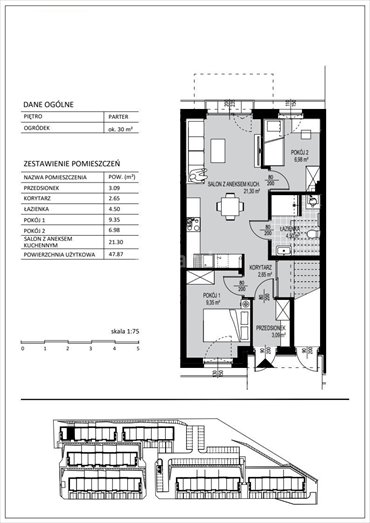 mieszkanie na sprzedaż 48m2 mieszkanie Gdańsk, Borkowo, Poziomkowa