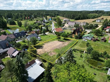 Zapraszam do zakupu działki 1222 m² w Cis z możliwością budowy dwóch domów działka Zblewo, Miodowa