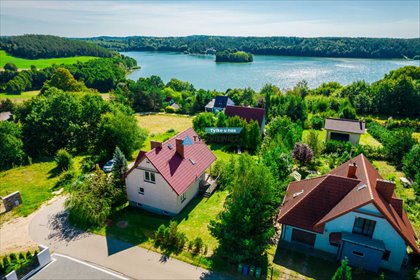 Urokliwy dom z widokiem na jezioro Raduńskie Górne dom Borucino