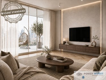 Nowoczesny apartament 60,36 m² z panoramicznymi oknami i dwustronnym układem mieszkanie Kraków, Grzegórzki, Grzegórzki, Mogilska