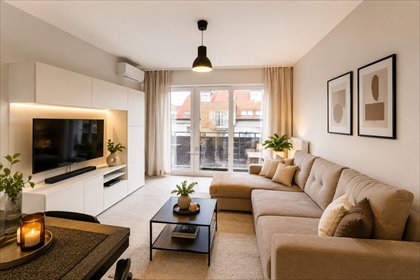 Wrocław, Jagodno, 40 m², klimatyzacja, pełne wyposażenie mieszkanie Wrocław, Jagodno, Konduktorska
