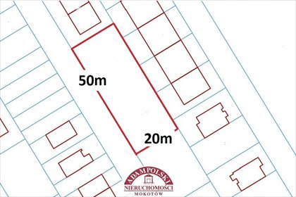 Sprzedam działkę 1000 m² w Wesołej z możliwością podziału działka Warszawa, Wesoła, Stara Miłosna