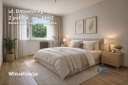 Gotowe 2-pokojowe mieszkanie z balkonem i parkingiem mieszkanie Bielsko-Biała, Centrum