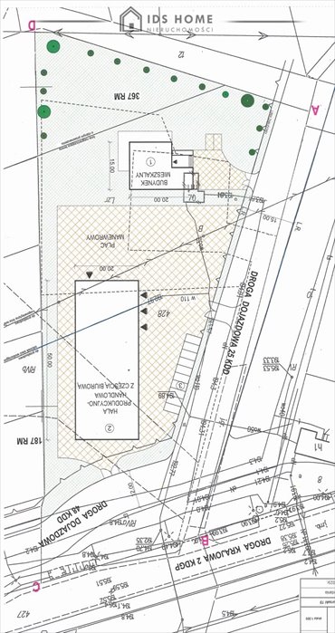 Sprzedam działkę inwestycyjną 11 248 m² w Łuszczowie-Kolonii działka Łuszczów-Kolonia