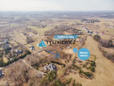 Działka budowlana 1845 m2 w Kielnie, las, jeziora, media działka Kielno, Wrzosowa