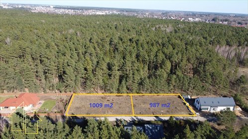 Działka 987 m² w spokojnej okolicy lasu (blisko Białegostoku) działka Juchnowiec Kościelny