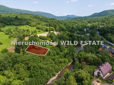 działka na sprzedaż 2021m2 działka Cisna, Wetlina