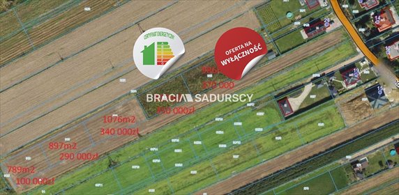 Działka budowlana na sprzedaż Kraków, Wzgórza Krzesławickie, Wadów, Wadowska 986m2 Foto 5