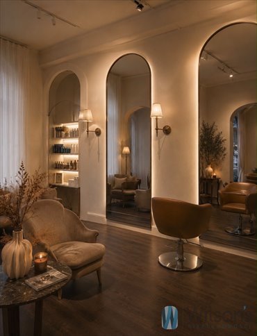 Stanowisko fryzjerskie w prestiżowym salonie (40 m²) Warszawa lokal użytkowy Warszawa, Śródmieście, Mokotowska