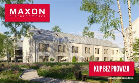 Nowa Wola - nowoczesny segment 85,73 m² z ogrodem i garażem dom Nowa Wola