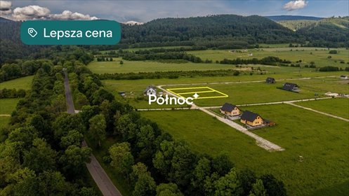 Działki pod zabudowę i turystykę w Jaworku, 1010 m2 działka Jaworek