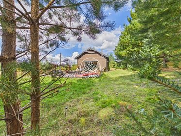 Polecam nowoczesny dom drewniany 83 m² z antresolą w Samociążku dom Samociążek, Nad Brdą
