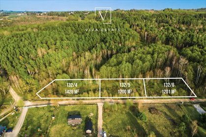 działka na sprzedaż 1200m2 działka Ławki, Wrzosowa