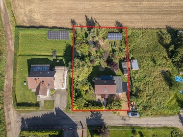 Dom z dużym ogrodem i tarasem w Mierzeszynie dom Mierzeszyn, Cyprysowa