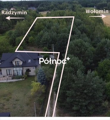 działka na sprzedaż 6953m2 działka Czarna, Chabrowa