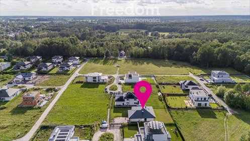 Nowoczesny dom 213 m2 z garażem i tarasem w Winchester Park dom Stara Wieś, Puszczyka