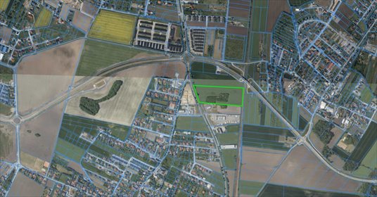 Działka inwestycyjna 43 137 m² (MPZP, szybka realizacja) działka Żerniki Wrocławskie, Strzelińska