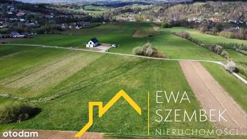 Sprzedam malowniczą działkę 1000 m² z panoramicznymi widokami działka Żegocina
