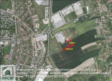 działka na sprzedaż 3685m2 działka Łagów