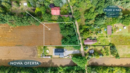 Działka 1623 m2 pod dom jednorodzinny w Madaje Nowe. działka Madaje Nowe