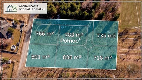Na sprzedaż działki budowlane 718 m² w Ignatkach działka Ignatki, Przemysłowa