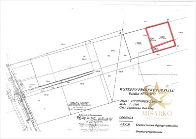 działka na sprzedaż 1475m2 działka Juchnowiec Dolny