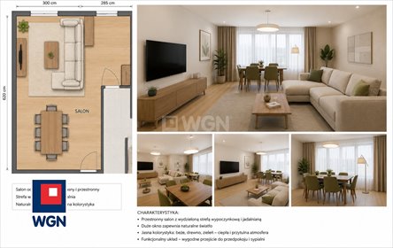 4-pokojowe mieszkanie 57,3 m² z balkonem i piwnicą mieszkanie Lublin, LSM, Lublin, Balladyny