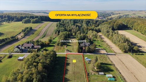 Zapraszam do zakupu działki 59 arów w Sąspowie z lasem i widokiem działka Sąspów